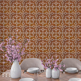 Mosaicowall Self Adhesive Vinyl Peel and Stick Floor Tile for Bedrooms & Living Room, Easy Installation | Water resistant